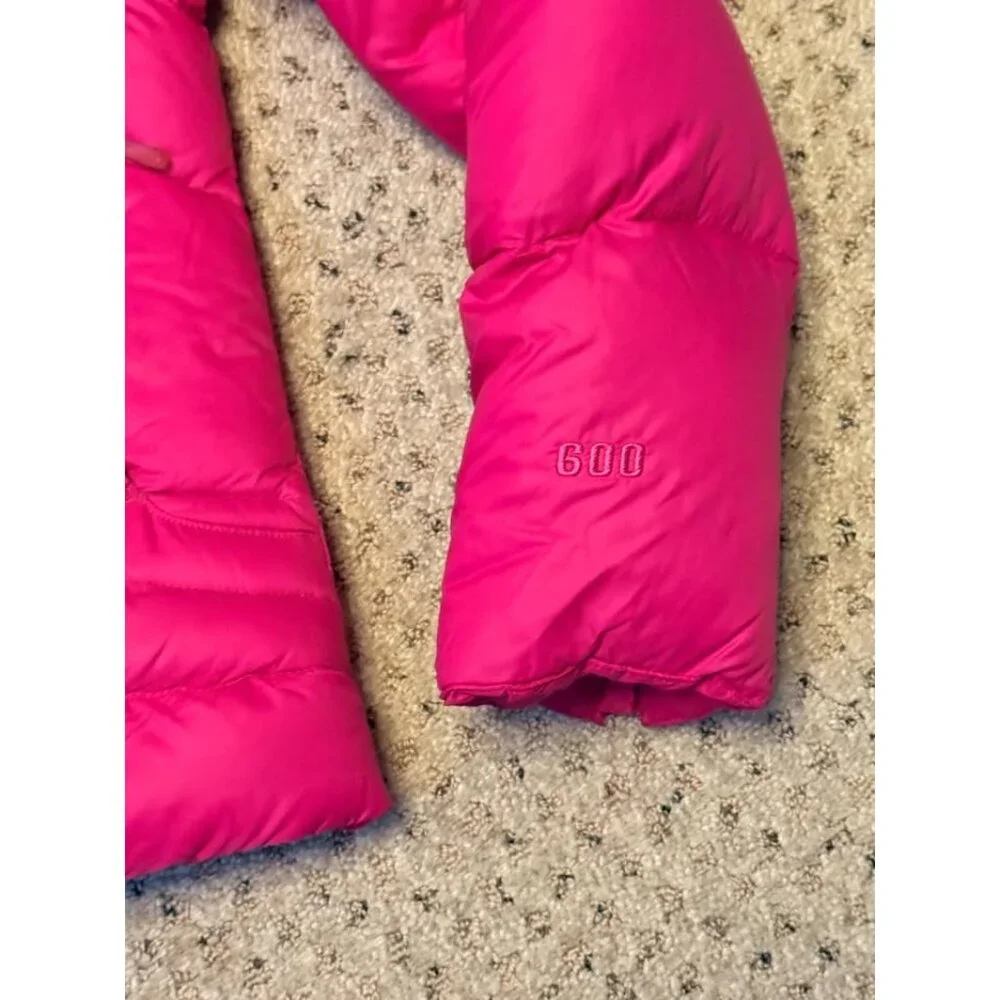 The North Face women's XL PINK 600-Down Filled Winter Puffer Coat Retails $300 - Picture 5 of 7